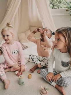 Next Imprimé animal - Lot de 3 pyjamas Snuggle (9mois-10ans) Online