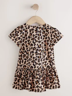 Next Imprimé animal - Robe en coton à manches courtes (3mois8ans) Outlet
