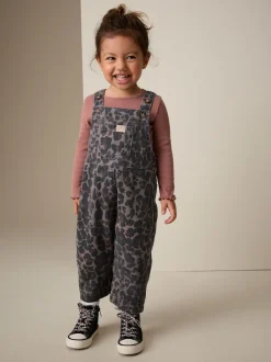 Next Imprimé animal - Salopette en denim (3mths-7yrs) Clearance