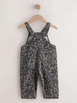 Next Imprimé animal - Salopette en denim (3mths-7yrs) Clearance