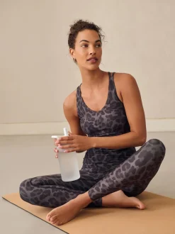 Next Imprimé animal - Soutien-gorge de sport Active croisé à double bride Online