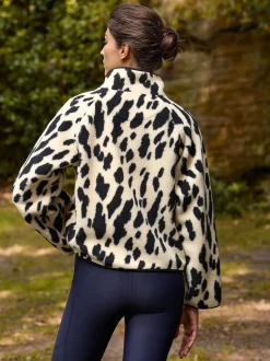 Next Imprimé animal - Veste Active imprimée en peau de mouton Clearance