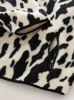 Next Imprimé animal - Veste Active imprimée en peau de mouton Clearance