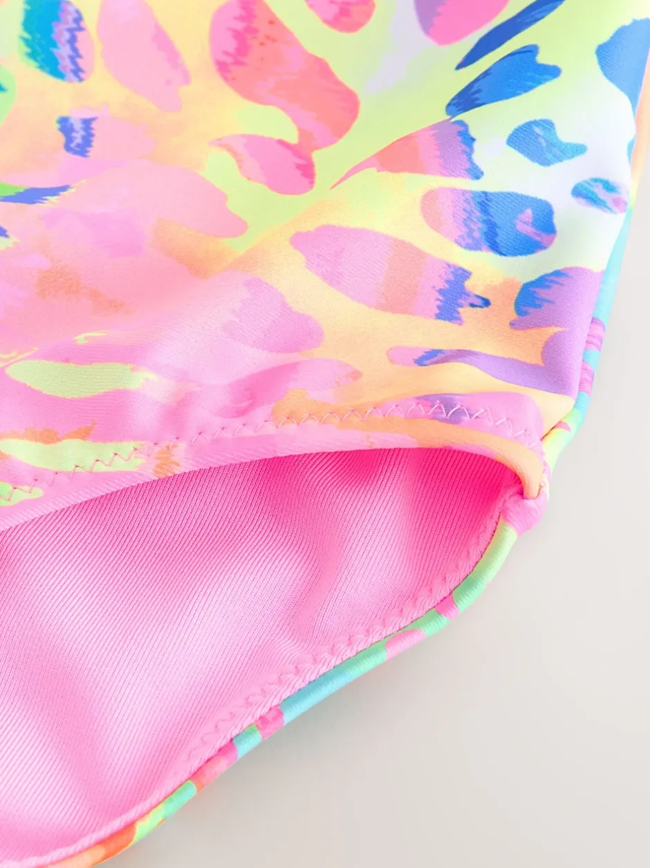 Next - Maillot de bain à double bretelle (3-16yrs) Imprimé animal coloré Discount