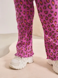 Next Imprimé Animal cœur rose - Ensemble sweat et legging évasé (3mois-7ans)