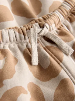 Next Imprimé animal marron fauve - Ensemble Sweat-shirt à capuche et Joggers (3mths-7yrs) Hot