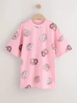 Next Imprimé avocat rose/violet - Pack Nighties 2 (3-16ans) Best