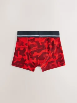 Next Imprimé camouflage - Lot de 7 boxers (3-16ans) Outlet