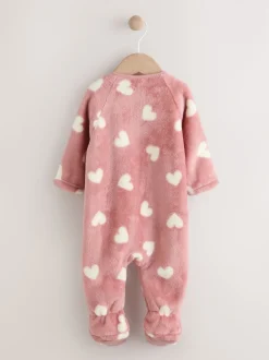 Next Imprimé cœur rose - Dors-bien en polaire pour bébé Sale