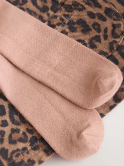 Next Imprimé Léopard - Body et collants à manches longues Tablier Ensemble 3 Pieces (0mois-2ans) Best