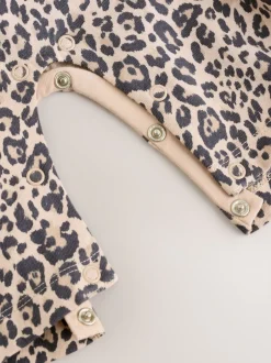 Next Imprimé Léopard - Ensemble Salopettes et Bodys en jersey BÉBÉ 2 Pieces (0mois-3ans) Sale