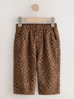 Next - Pantalon large à enfiler (3mois-7ans) Imprimé léopard fauve