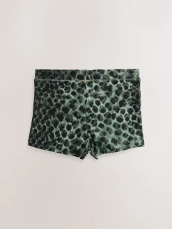 Next Imprimé léopard vert/noir - Bas de bikini Sale