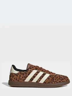 adidas - Breaknet Sleek Trainers Imprimé léopard/blanc New