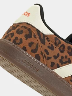 adidas - Breaknet Sleek Trainers Imprimé léopard/blanc New