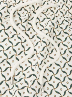 Frescobol Carioca Imprimé Lotus Nature Santos - Shorts de bain Rio Best