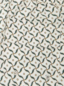 Frescobol Carioca Imprimé Lotus Nature Santos - Shorts de bain Rio Best