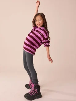 Next Imprimé noir/violet - Bottines de marche imperméables Sale