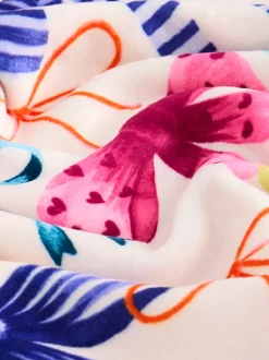 Next - Pyjama en laine polaire (9mths-16yrs) Imprimé nœud multiple Discount