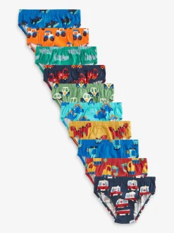 Next Imprimé primaire vif - Paquet de slips 10 (1.5-10ans)