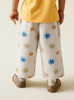 Next - Pantalon large à enfiler (3mois-7ans) Imprimé étoile multicolore Discount