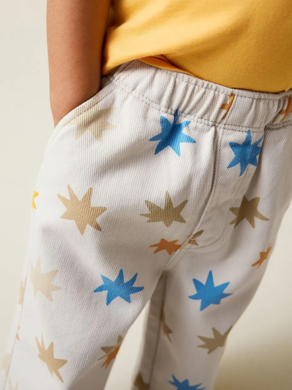 Next - Pantalon large à enfiler (3mois-7ans) Imprimé étoile multicolore Discount