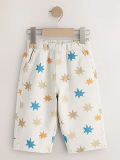 Next - Pantalon large à enfiler (3mois-7ans) Imprimé étoile multicolore Discount