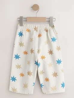 Next - Pantalon large à enfiler (3mois-7ans) Imprimé étoile multicolore Discount