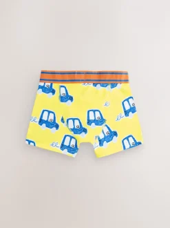 Next Imprimé voiture multicolore - Boxers 7 Pack (1.5-12ans) Outlet
