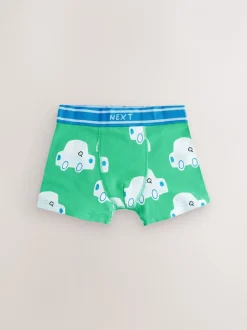 Next Imprimé voiture multicolore - Boxers 7 Pack (1.5-12ans) Outlet