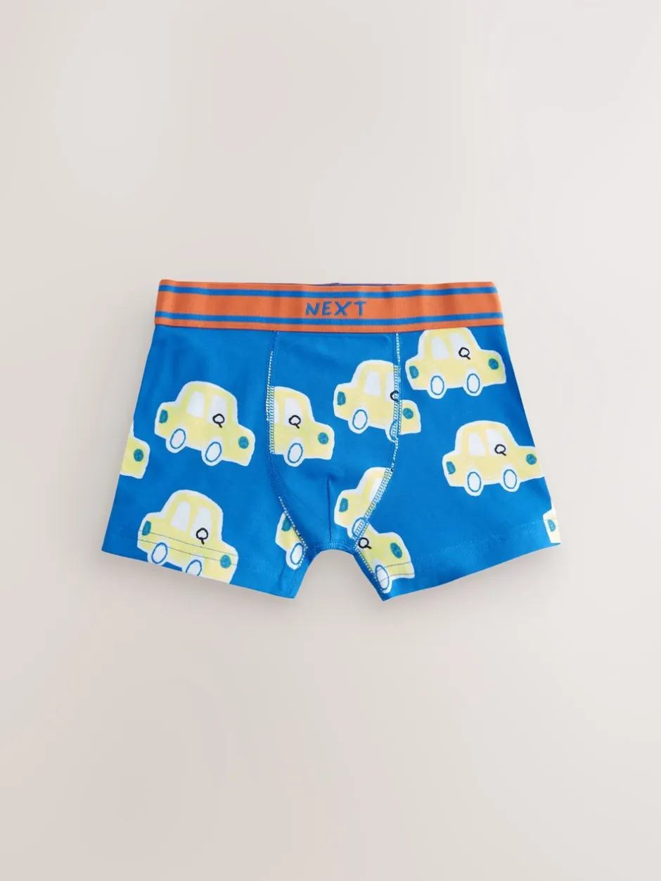 Next Imprimé voiture multicolore - Boxers 7 Pack (1.5-12ans) Outlet