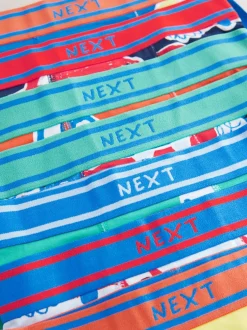 Next Imprimé voiture multicolore - Boxers 7 Pack (1.5-12ans) Outlet