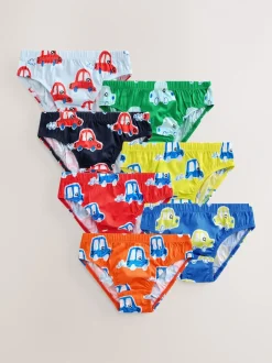Next Imprimé voiture multicolore - Lot de 7 slips en coton (1.5-10ans) Sale