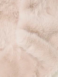 Fat Face ivoire - Écharpe FatFace en fausse fourrure Outlet