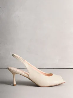 Next ivoire - Chaussures à talons Forever Comfort® Peeptoe à bride arrière