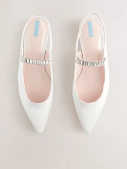 Next ivoire - Chaussures de mariage à bout pointu Mary Jane Sale