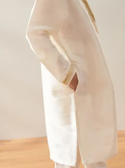 Next - Eid Kurta (3mths-16yrs) ivoire New