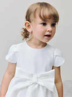 Next ivoire - Robe Filles avec nœud sur le devant (3mois -10ans) New