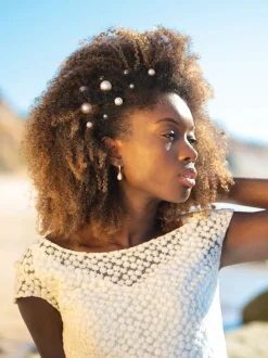 Ivory & Co Set d'épingles à cheveux en perles Outlet