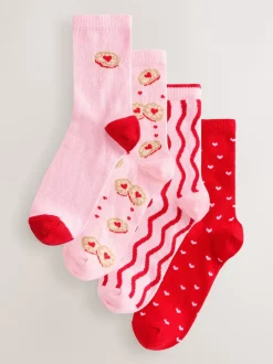 Next Jammy Cœur - Paquet de chaussettes de cheville 4 Sale