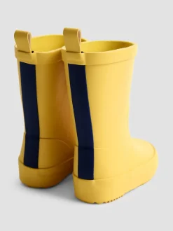 Jojo Maman Bébé Jaune - Bottes de pluie unies