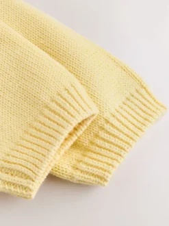 Next Jaune - Cardigan boutonné avec poche cœur bébé (0mois-2ans) Online