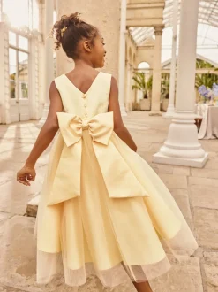 Next Jaune - Robe à nœud Flower Fille (3-12ans) Online