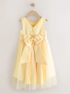 Next Jaune - Robe à nœud Flower Fille (3-12ans) Online