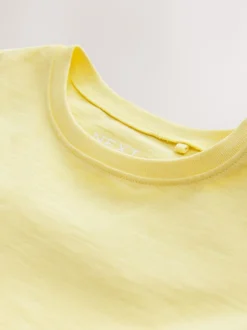 Next Jaune - T-shirt 100% coton Daisy à manches courtes (3mois-7ans) Best