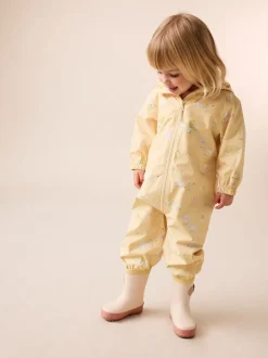 Next Jaune citron - Combinaison imperméable imprimée (6 mois-7 ans) Sale