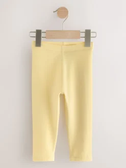 Next Jaune citron - Legging en jersey (3mois-7ans) Outlet