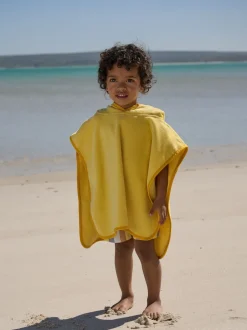 Next Jaune lion - Poncho en tissu éponge (9mths-6yrs)