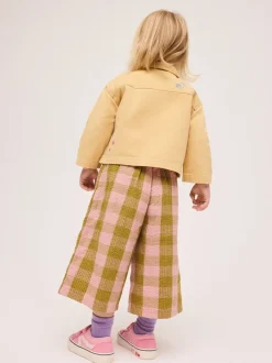 Next jaune ocre - Ensemble veste et pantalon brodé (3mois-7ans) Online