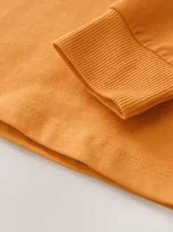 Next - T-shirt confortable à manches longues (3-16 ans) jaune ocre Clearance